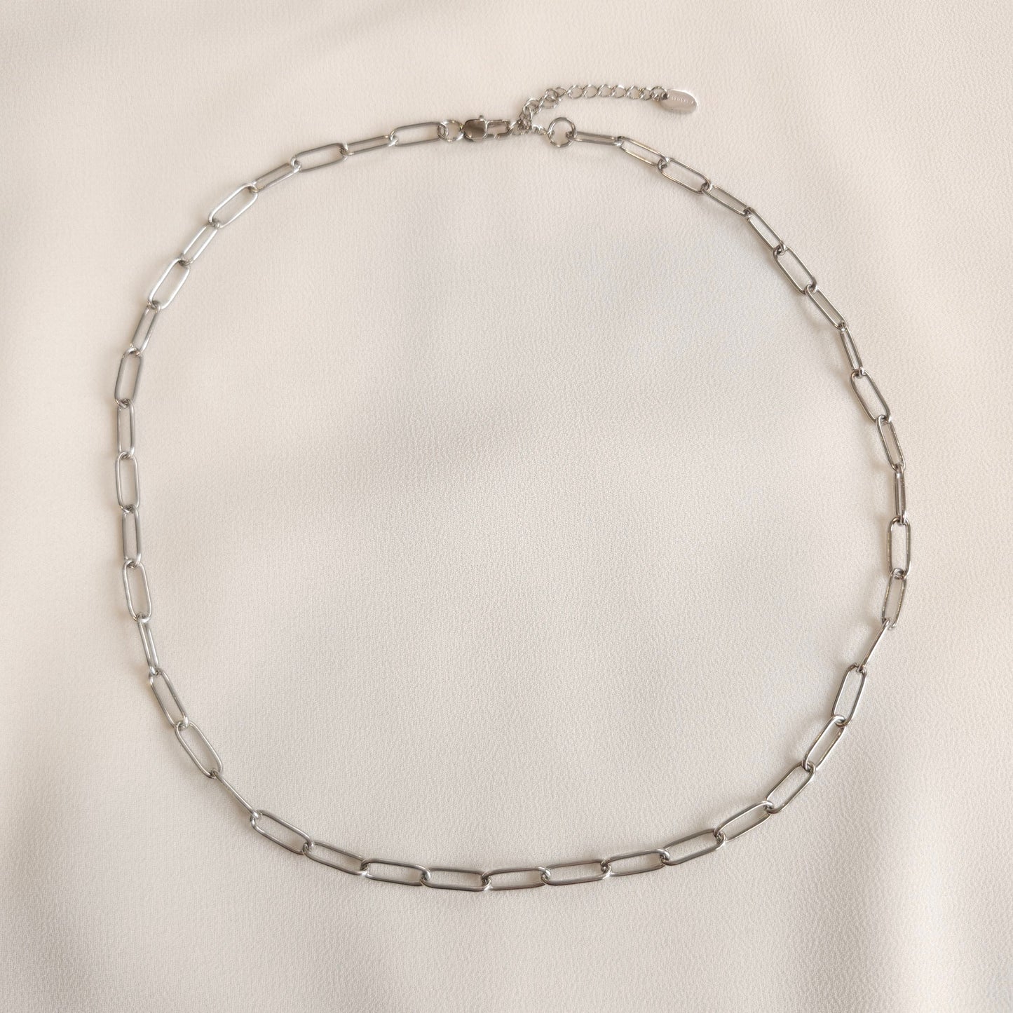 Paperclip Link Necklace