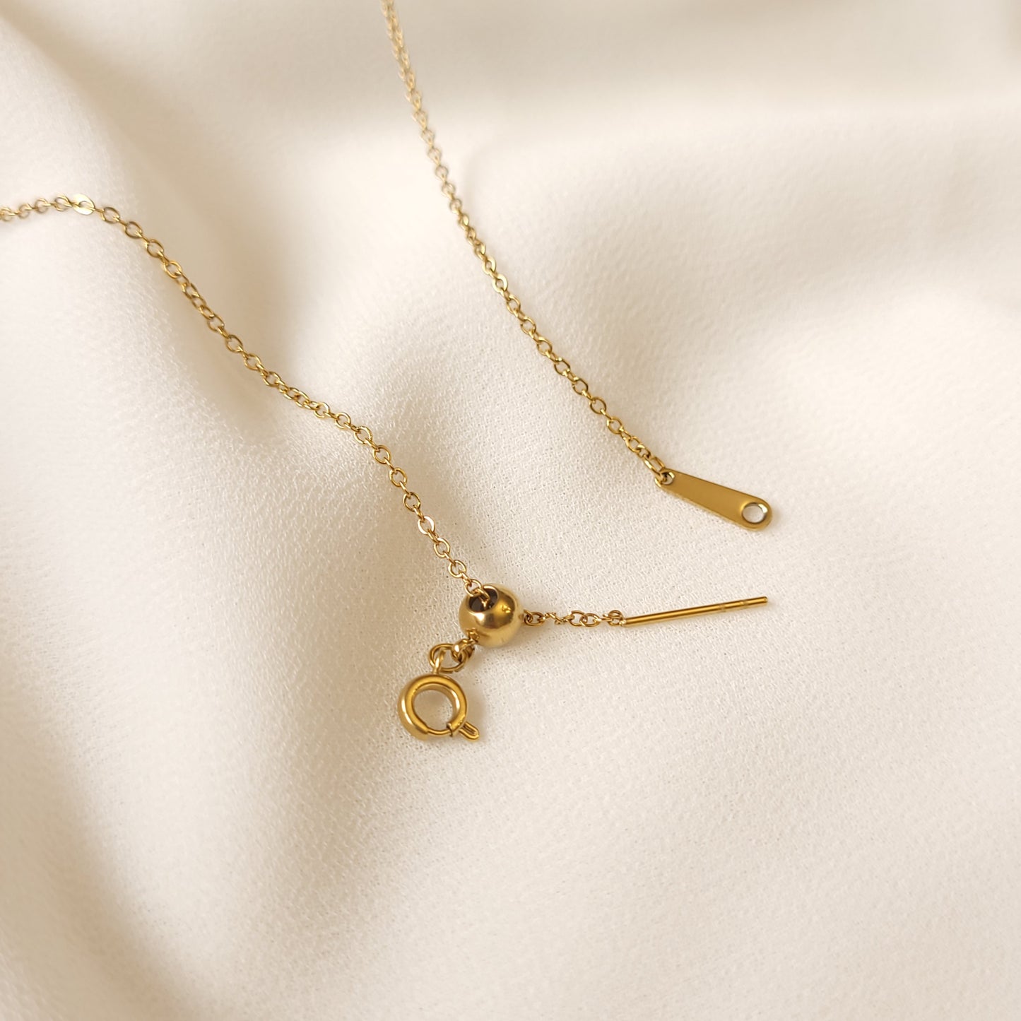Simple Chain Necklace (for Personalized Letters)
