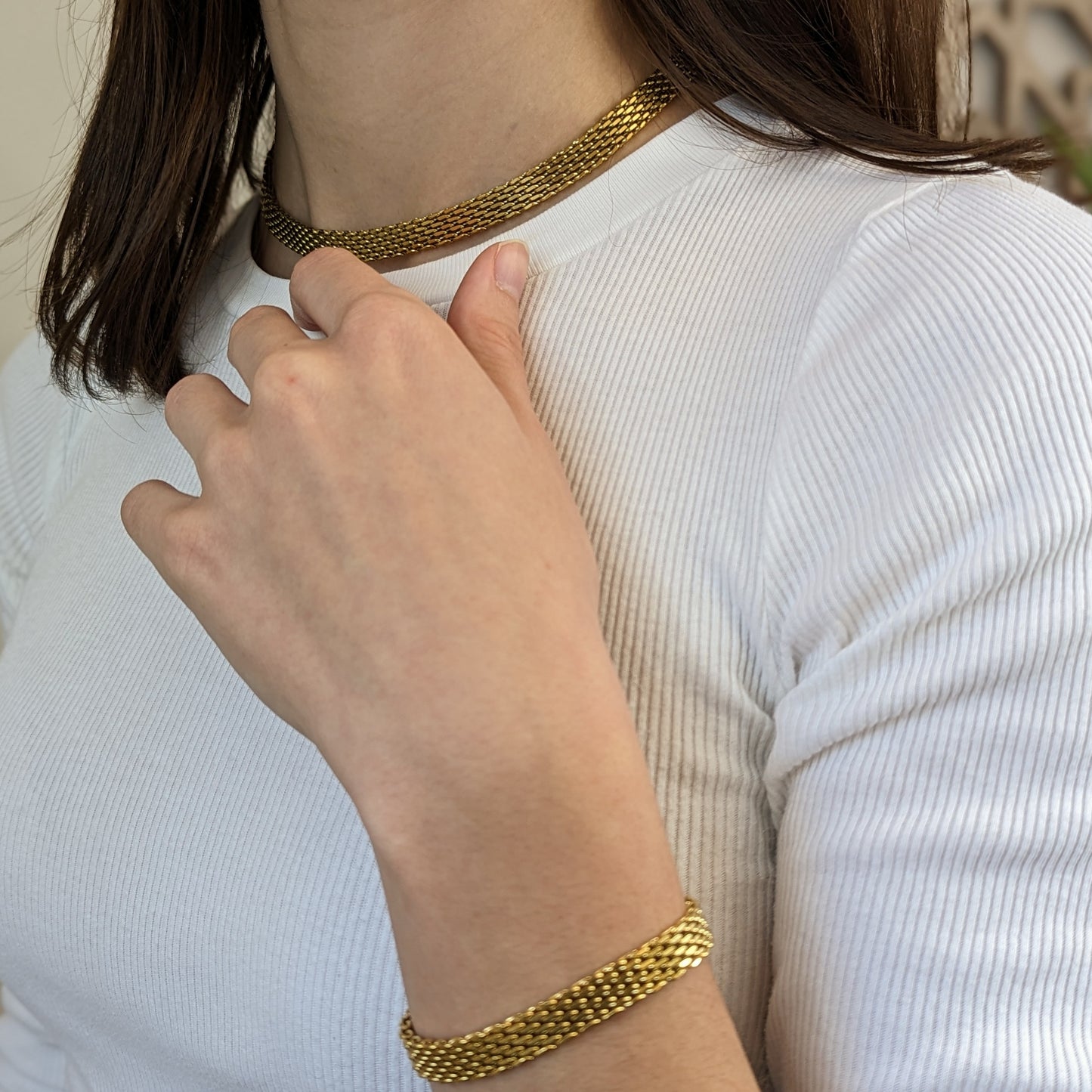 Mesh Belt Bracelet