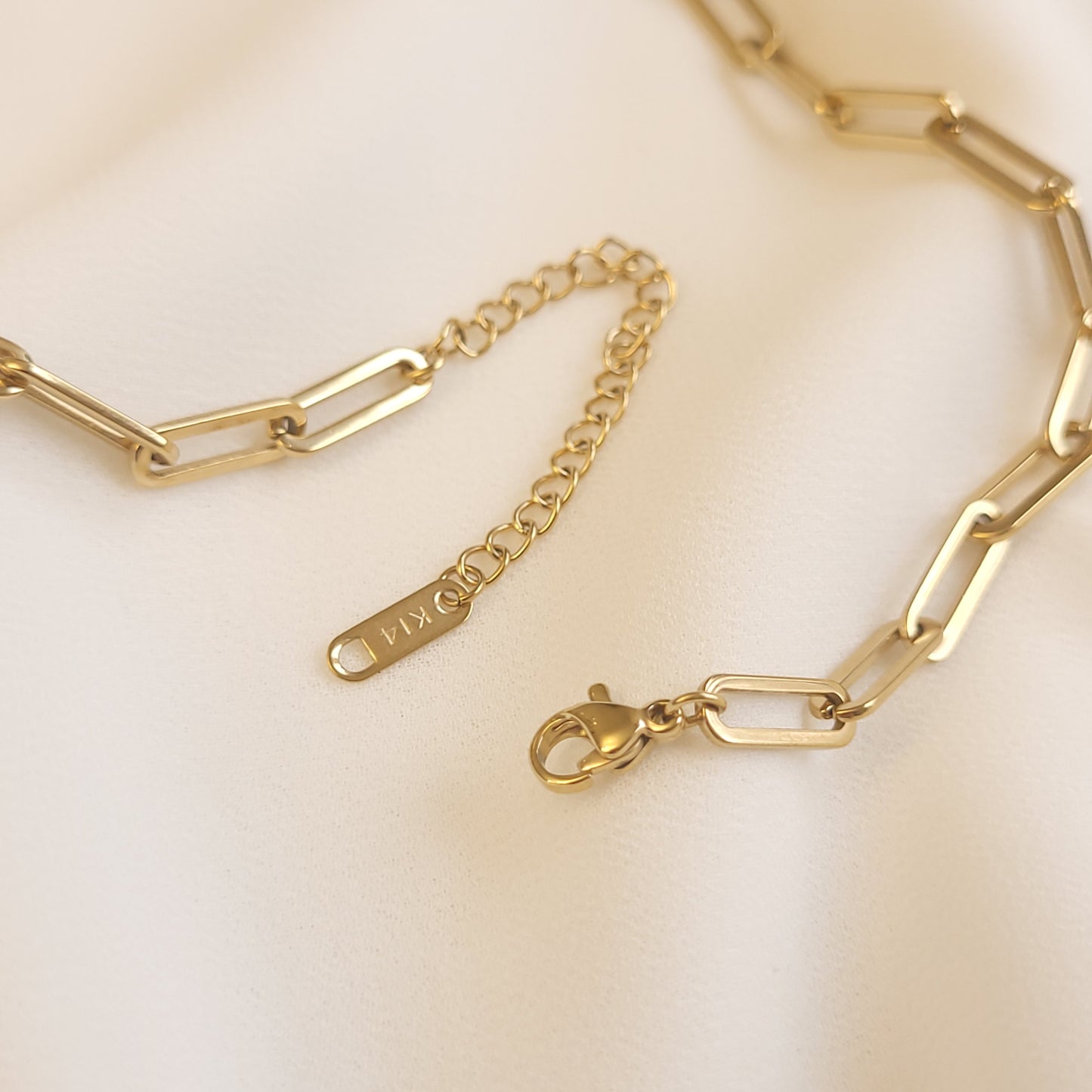 Paperclip Link Necklace