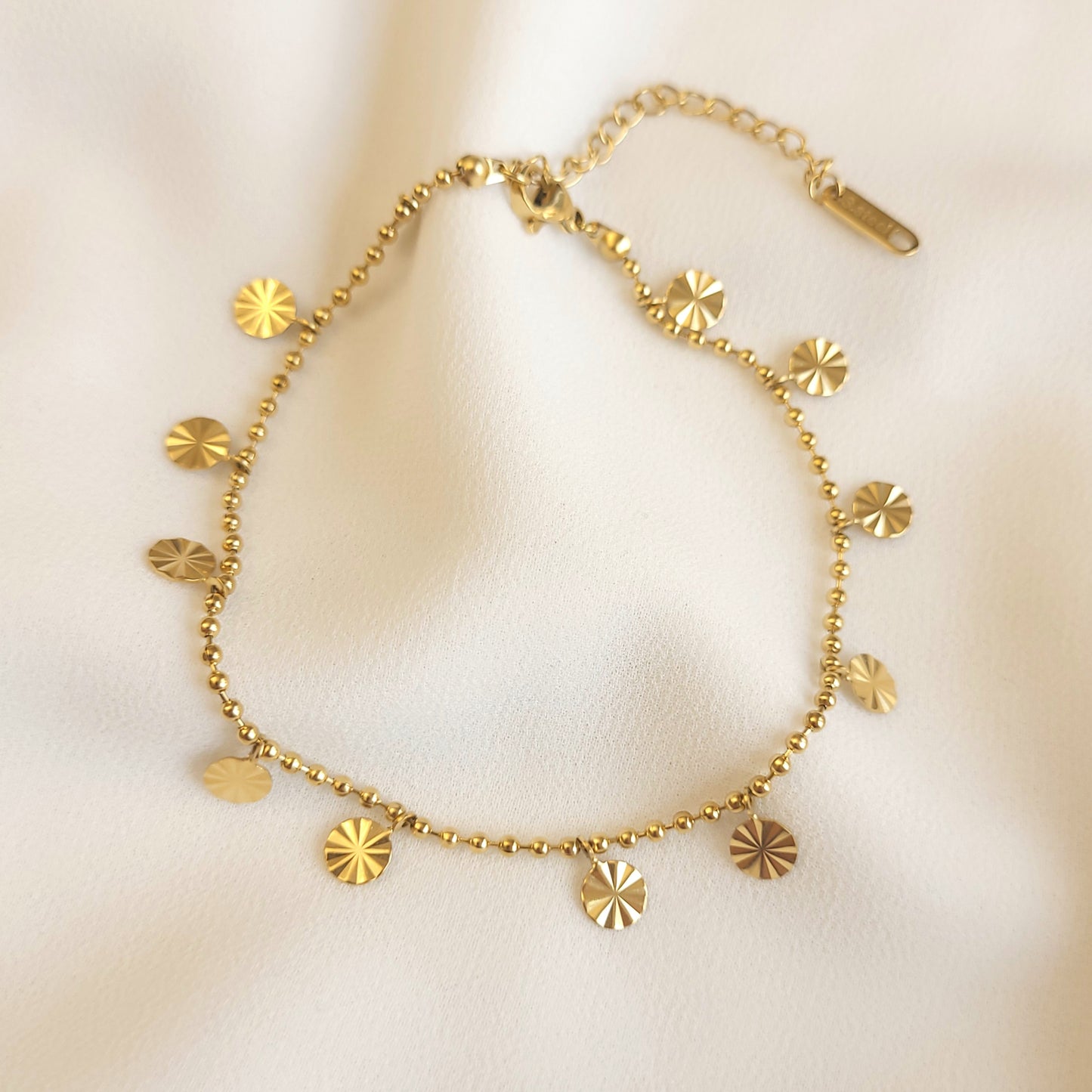 Petal Coin Anklet