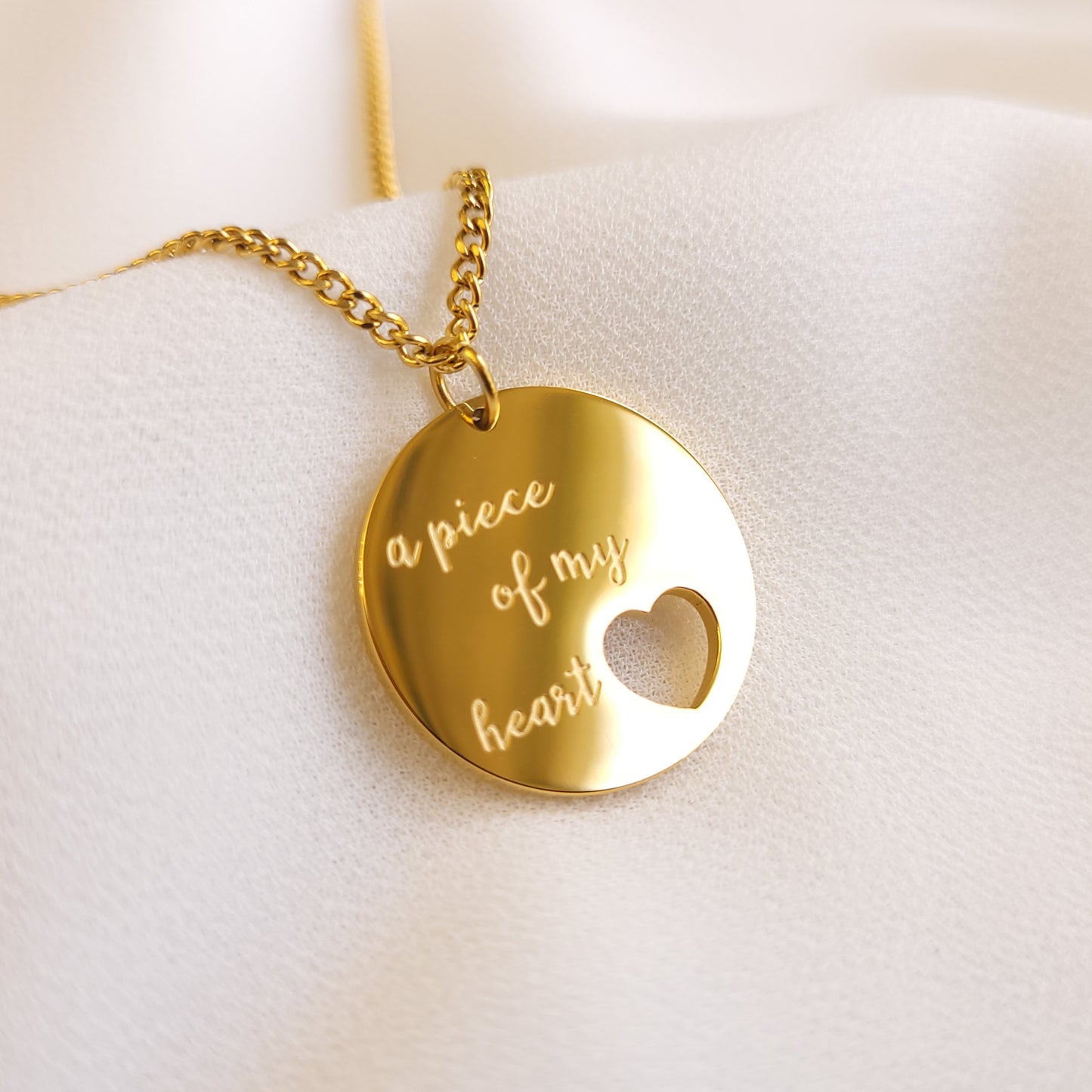 'Piece of my heart' Necklaces