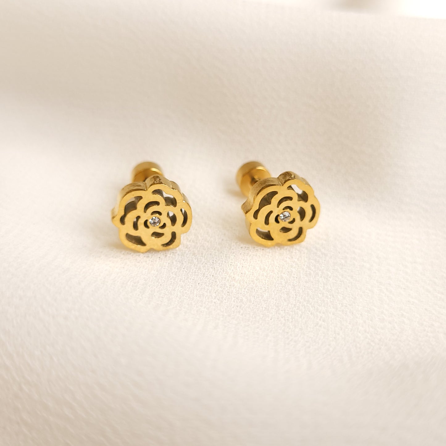 Flower Stud Earrings