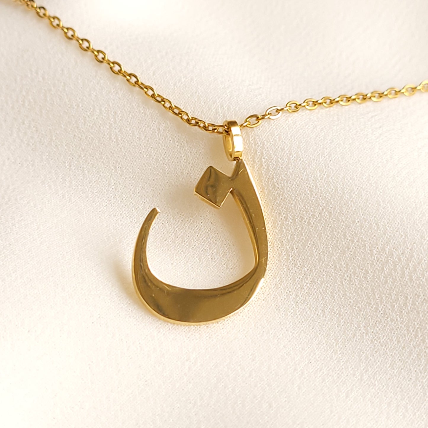 Arabic Initial Necklace