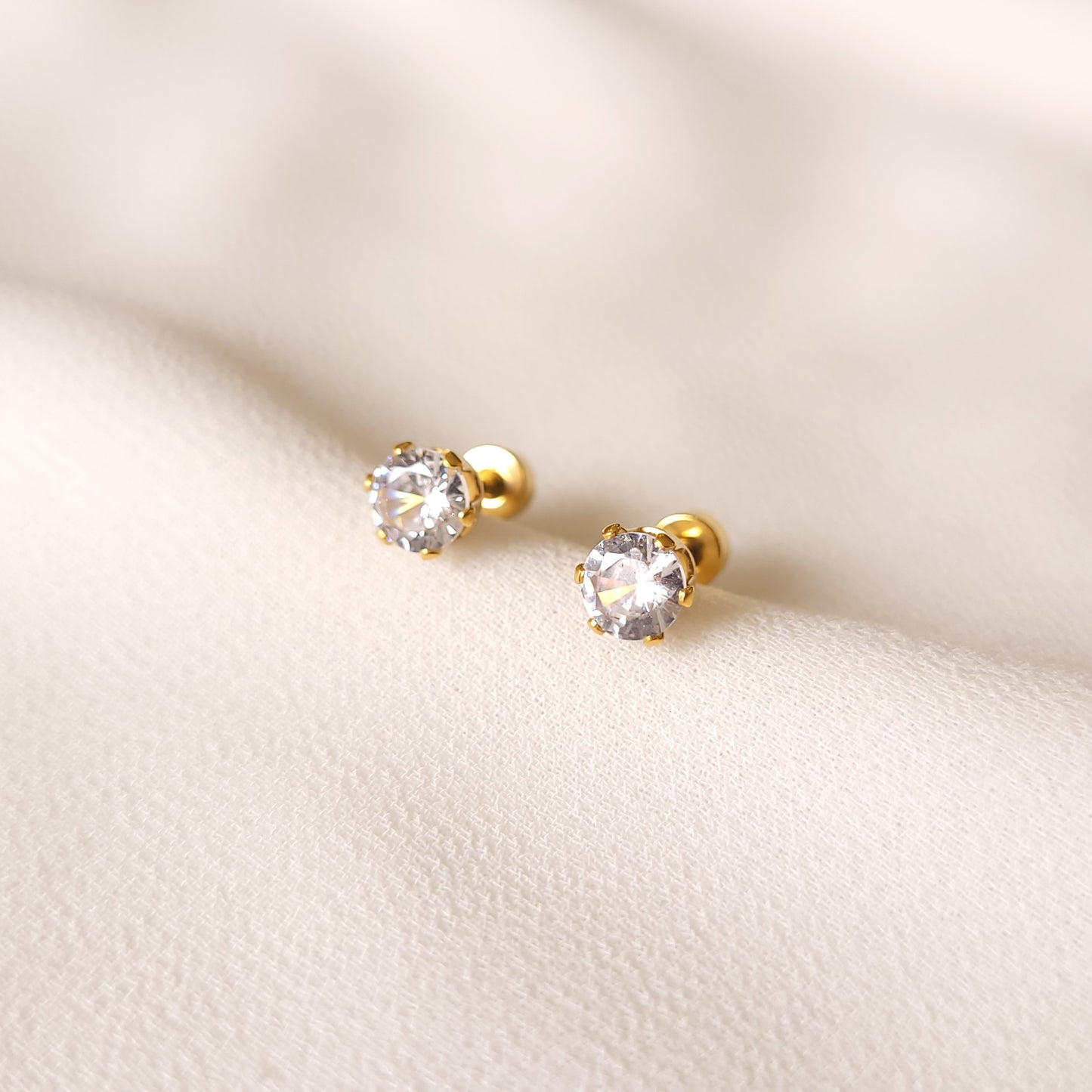 Crystal Stud Earrings