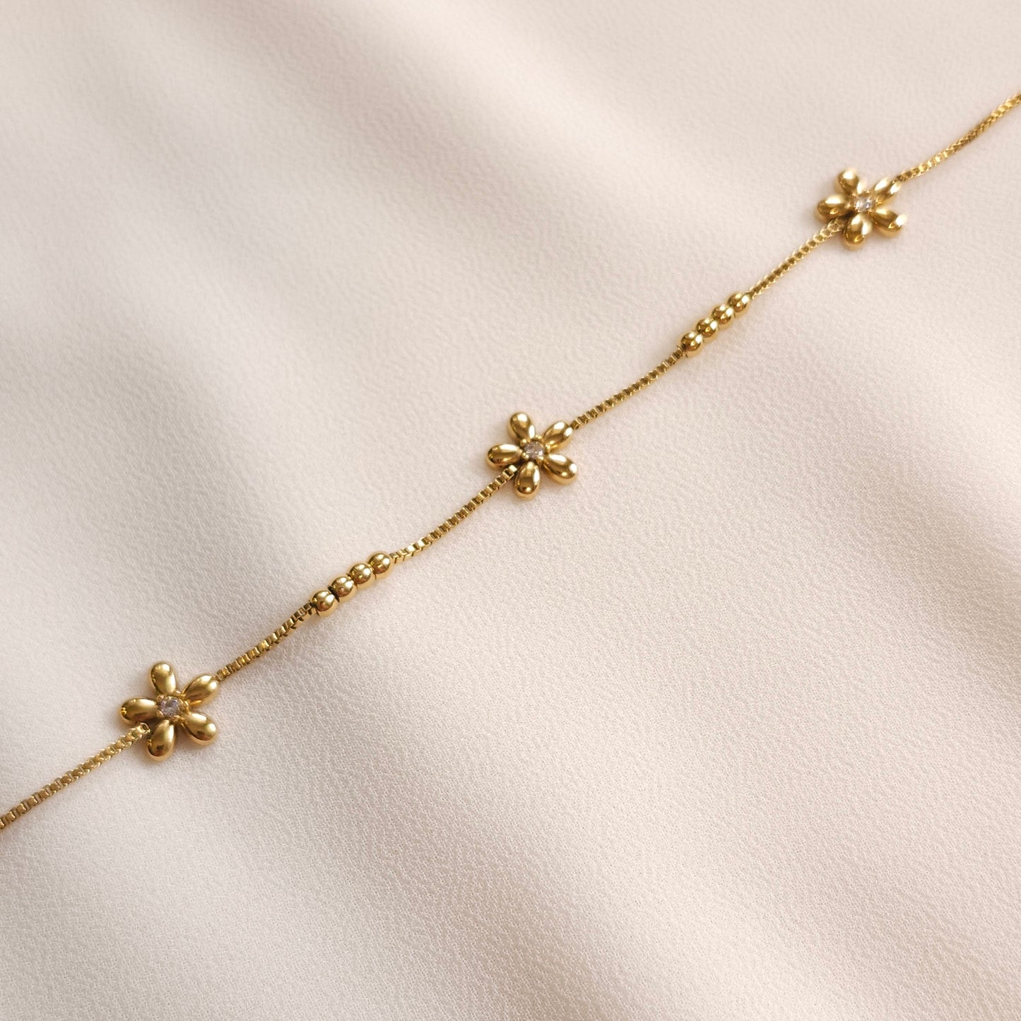 Daisy Chain Anklet