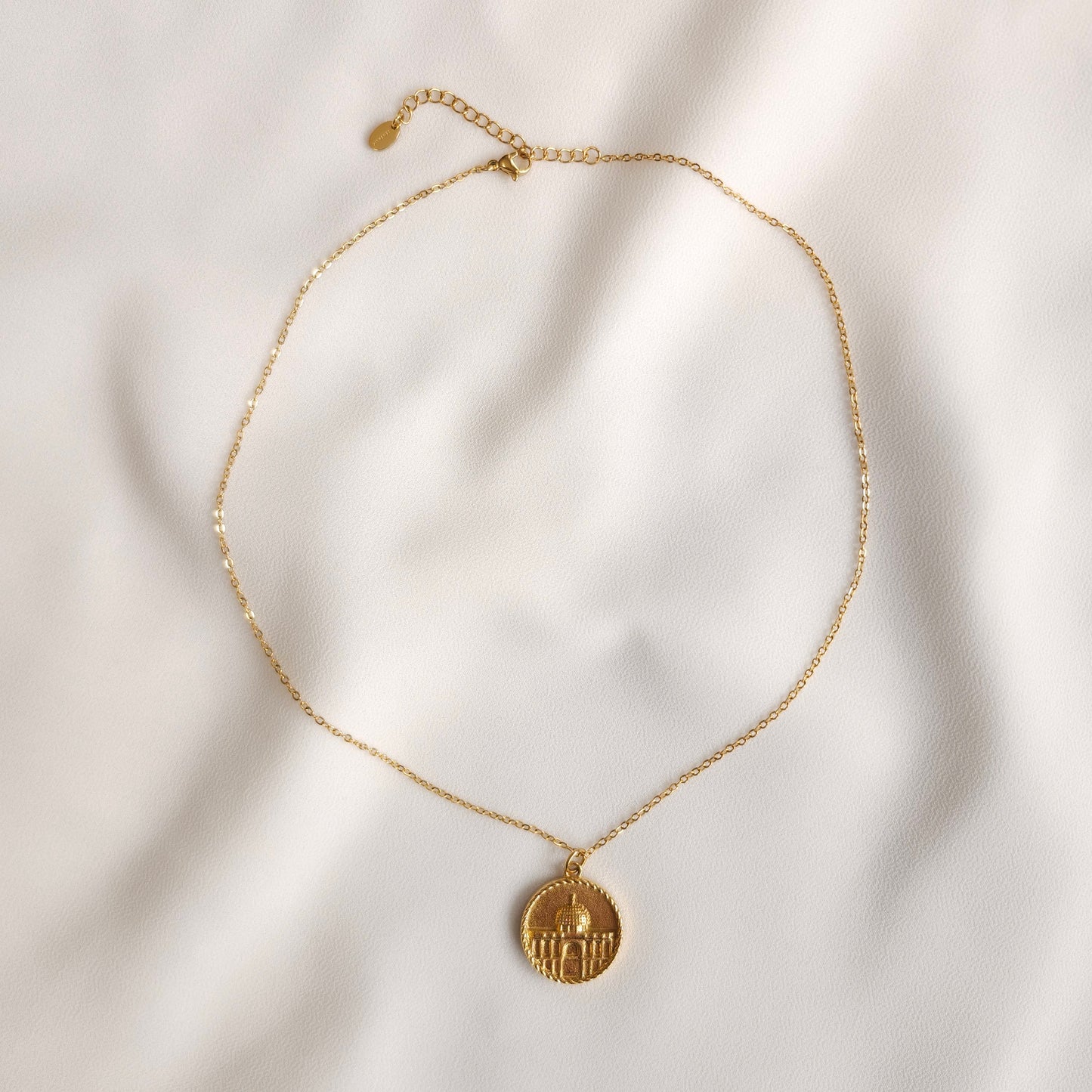 Dome of the Rock Coin Necklace