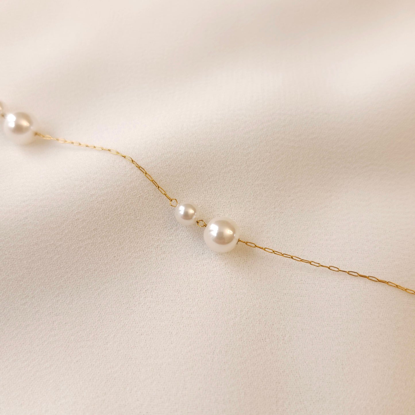 Doubled Up Pearl Bracelet