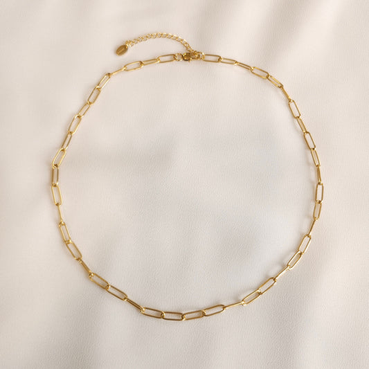 Paperclip Link Necklace