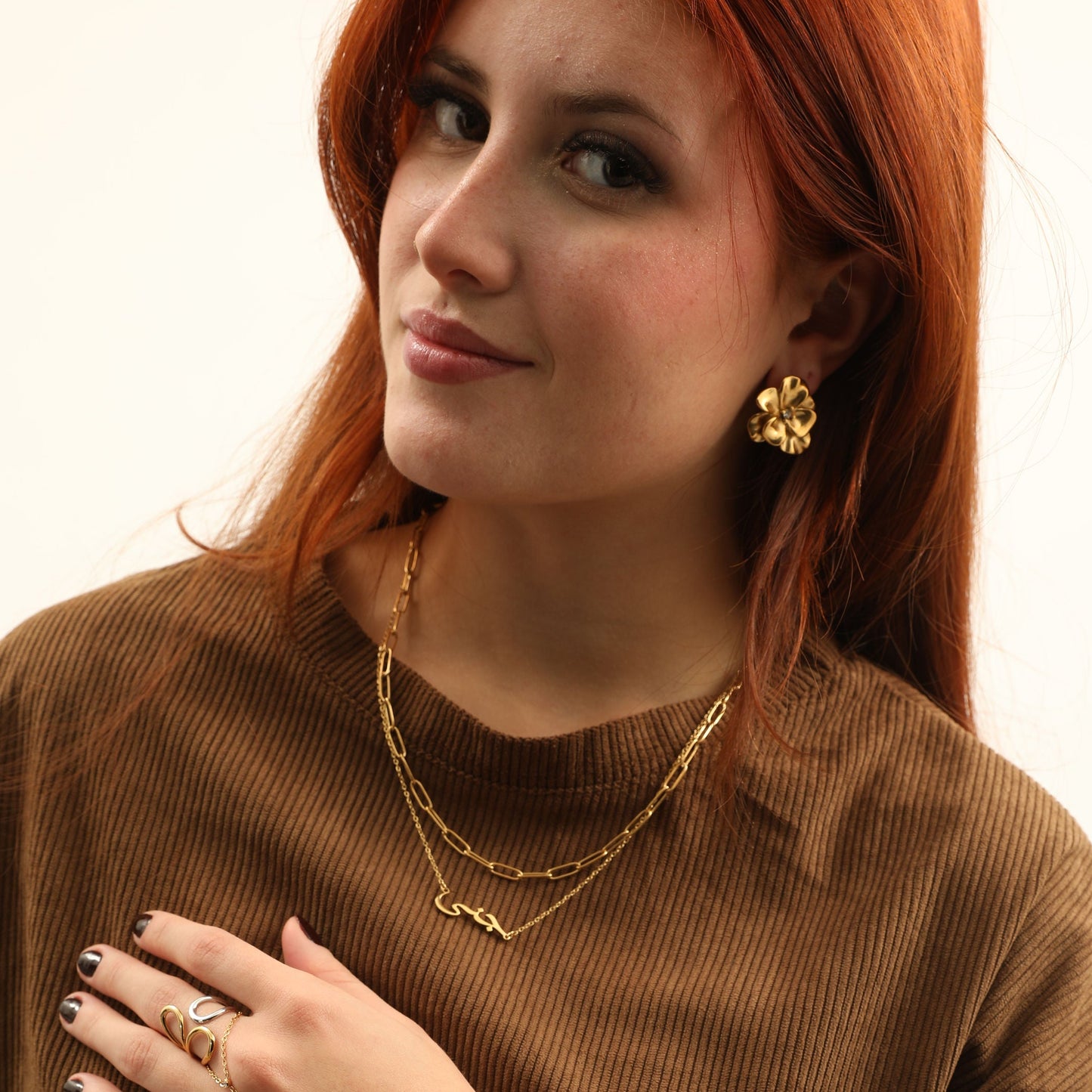 Paperclip Link Necklace