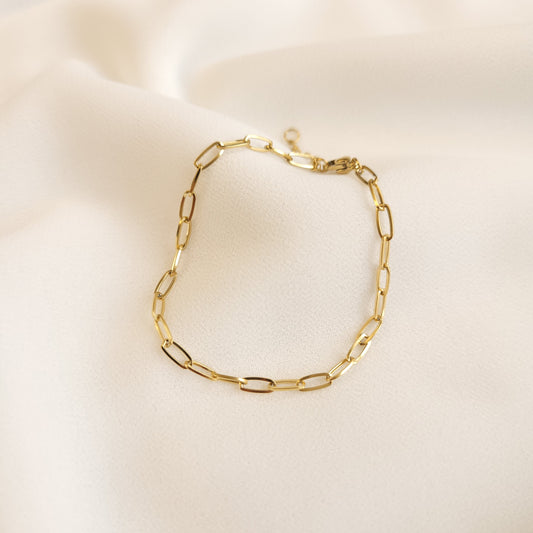 Paperclip Dainty Bracelet